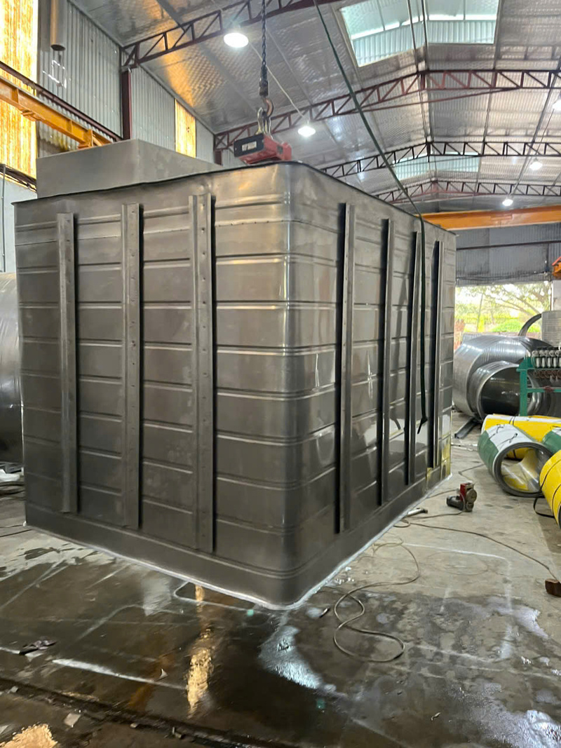 bể nước ngầm inox 2000l