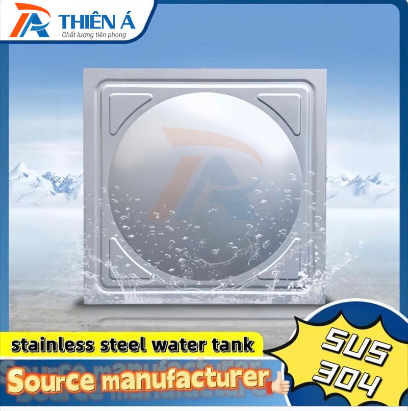  bồn nước inox lắp ghép tại Bắc Ninh