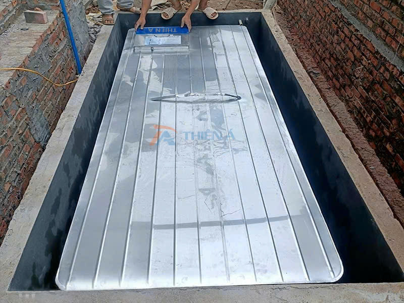  nắp bể nước ngầm inox 304 tại Hà Nội
