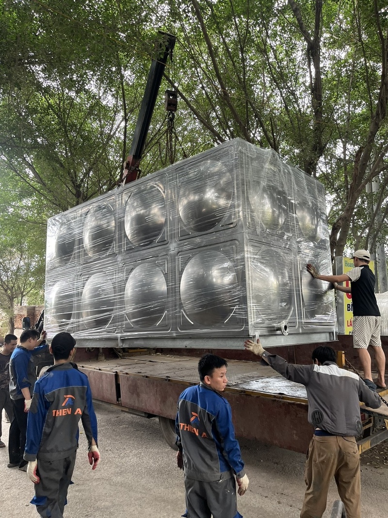 Cập nhật báo giá bồn nước lắp ghép inox 1000m3 mới nhất