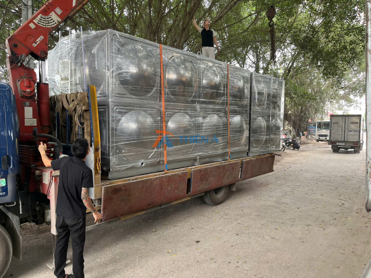 gia công bồn inox lắp ghép tại hà nội 1