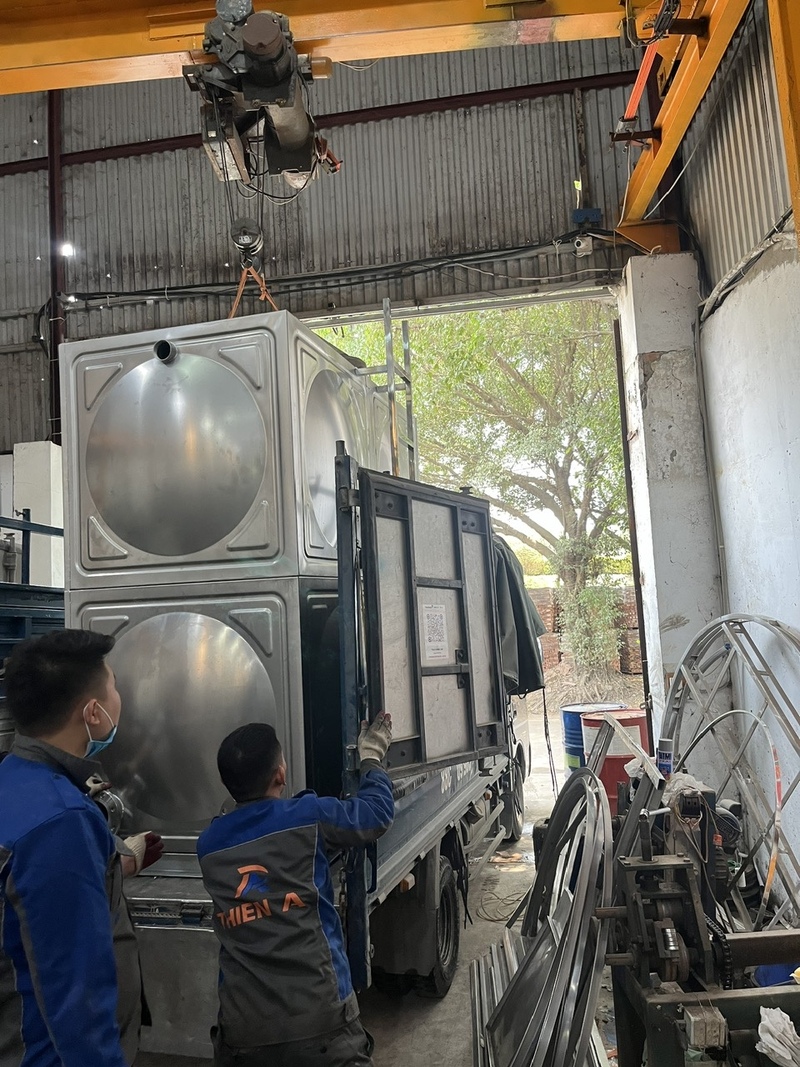 Tiêu chuẩn kỹ thuật bồn nước inox lắp ghép bạn cần biết